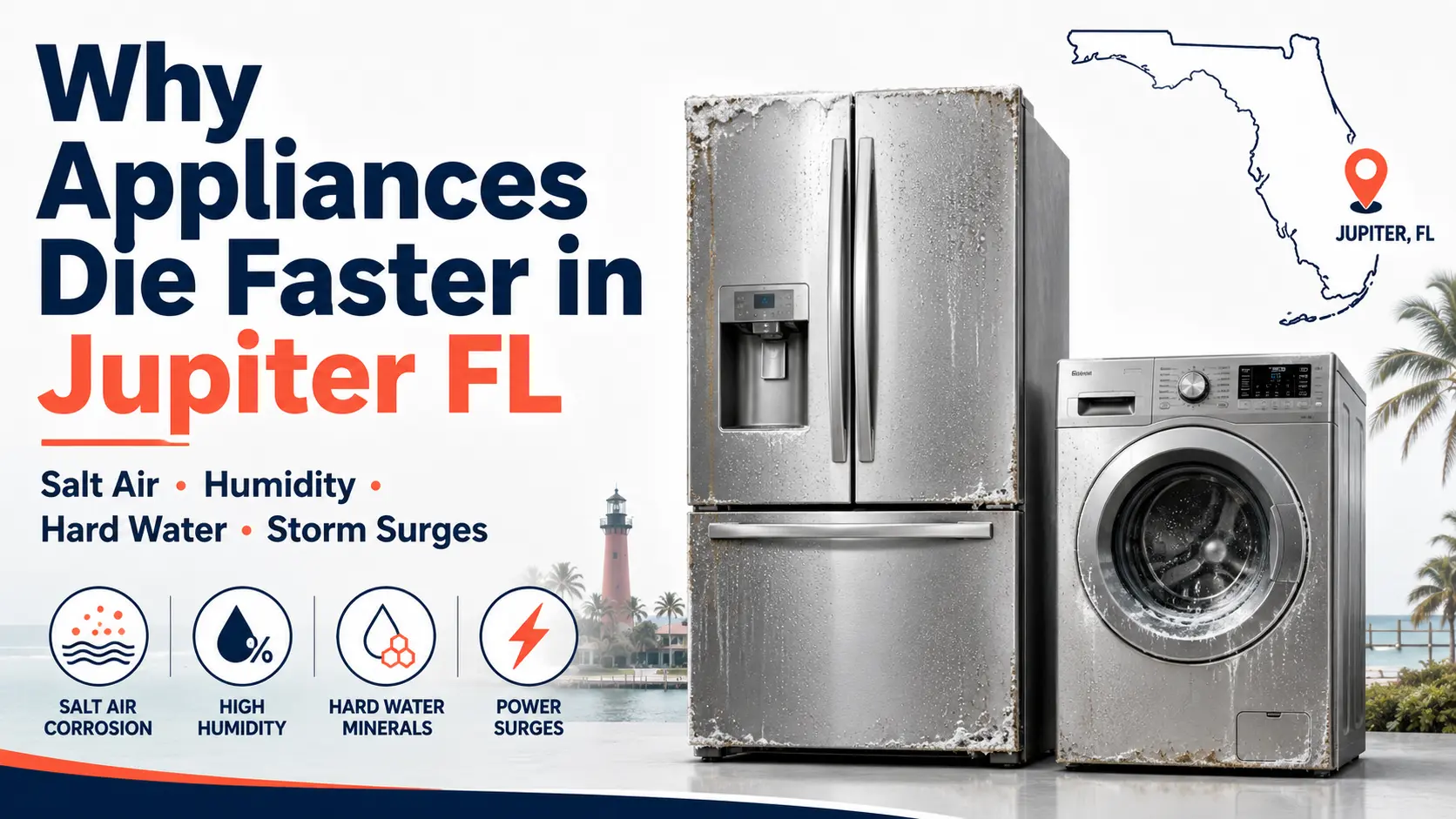 Why Appliances Die Faster in Jupiter FL